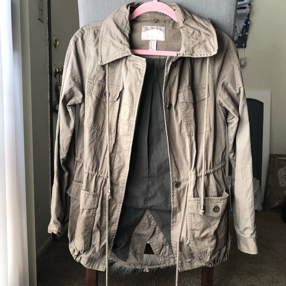 ✨ Olive green coat ✨ F21 - Picture 3 of 6